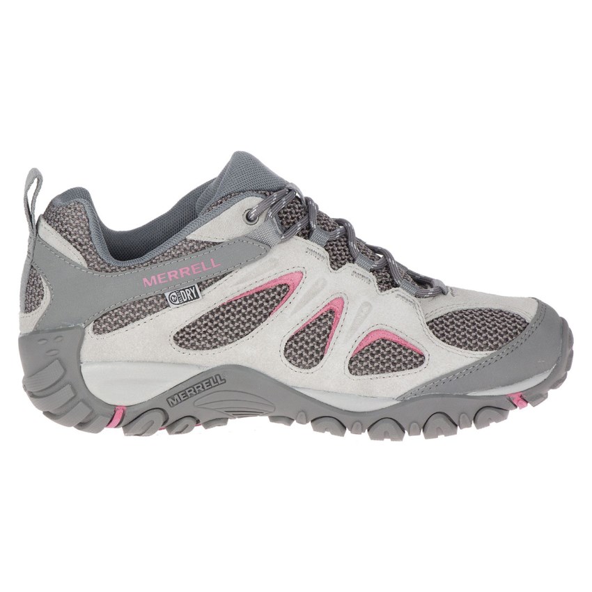 Chaussures Randonnée Merrell Yokota 2 Waterproof Grise/Blanche Femme | E.B.MUOY